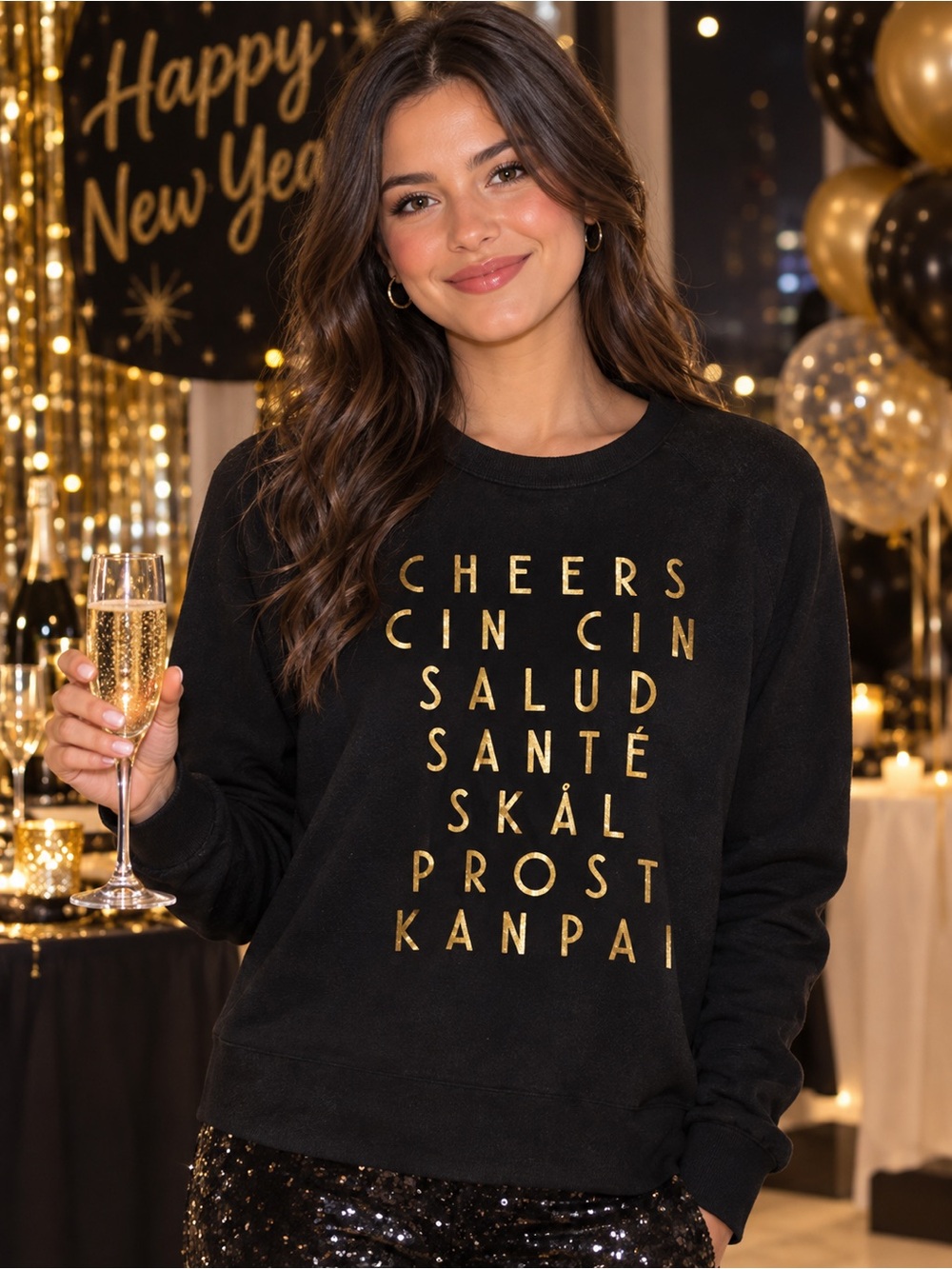 Chaser Cheers Sweater